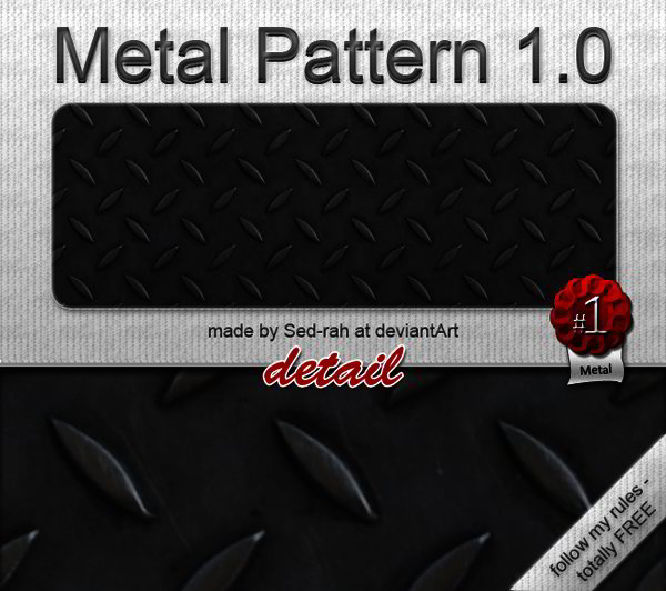 Free Photoshop Metal Patterns