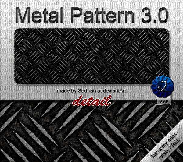 Free Photoshop Metal Patterns
