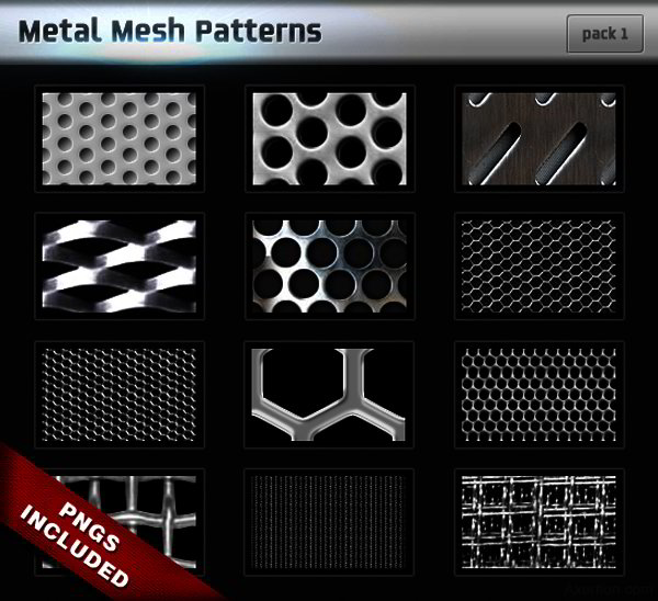 Free Photoshop Metal Patterns