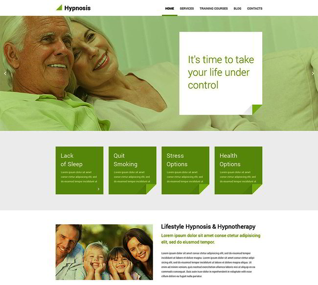 Hypnosis WordPress Theme