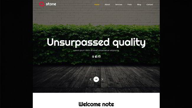 Stone WordPress Theme