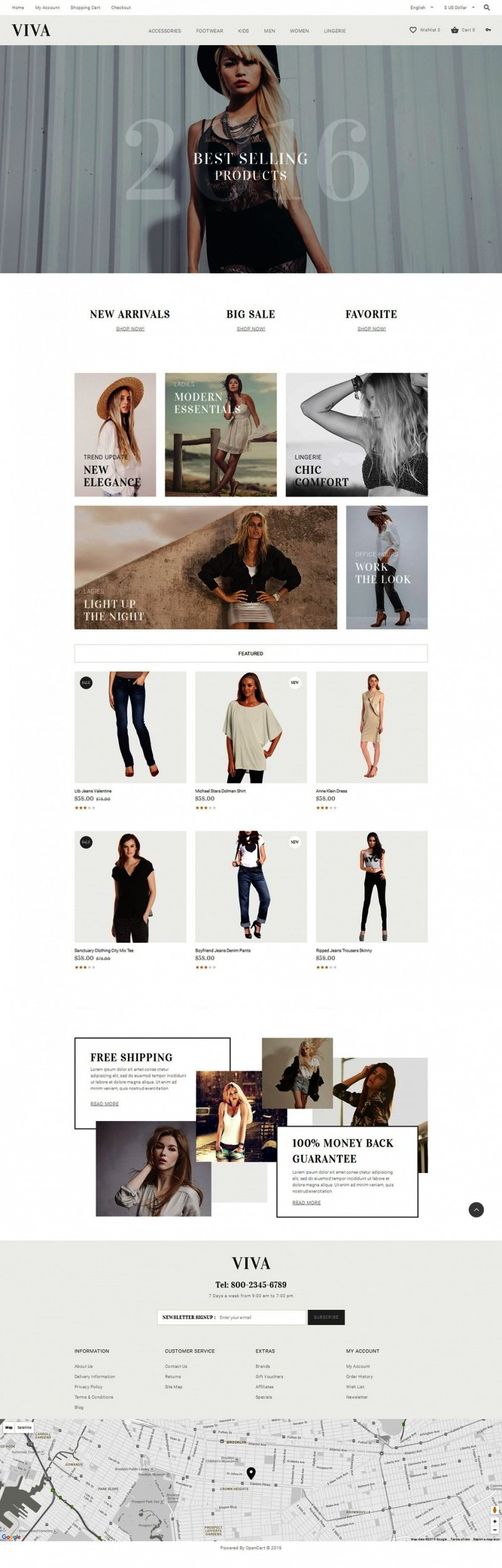 Fashion OpenCart Template