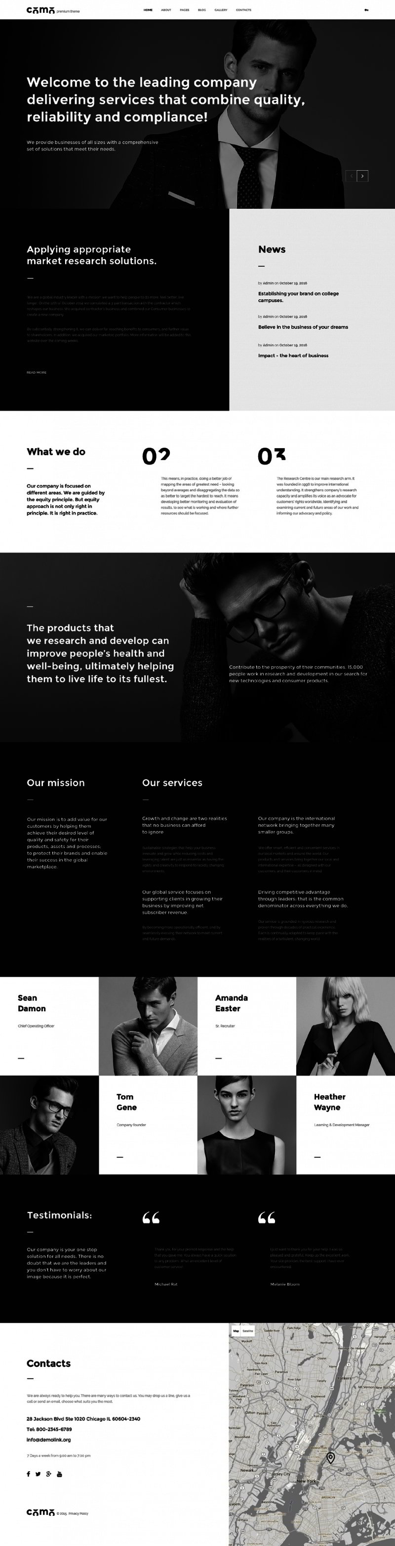 business joomla template