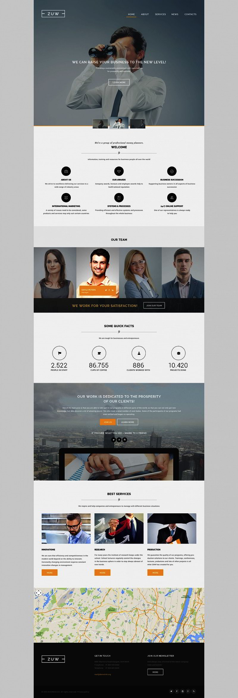 Business Website Template