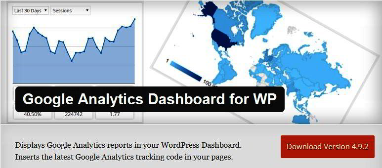 Google Analytics Dashboard for WP