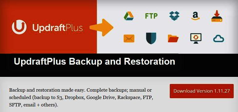 UpdraftPlus Backup and Restoration
