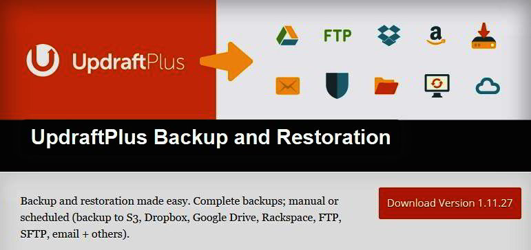 UpdraftPlus Backup and Restoration