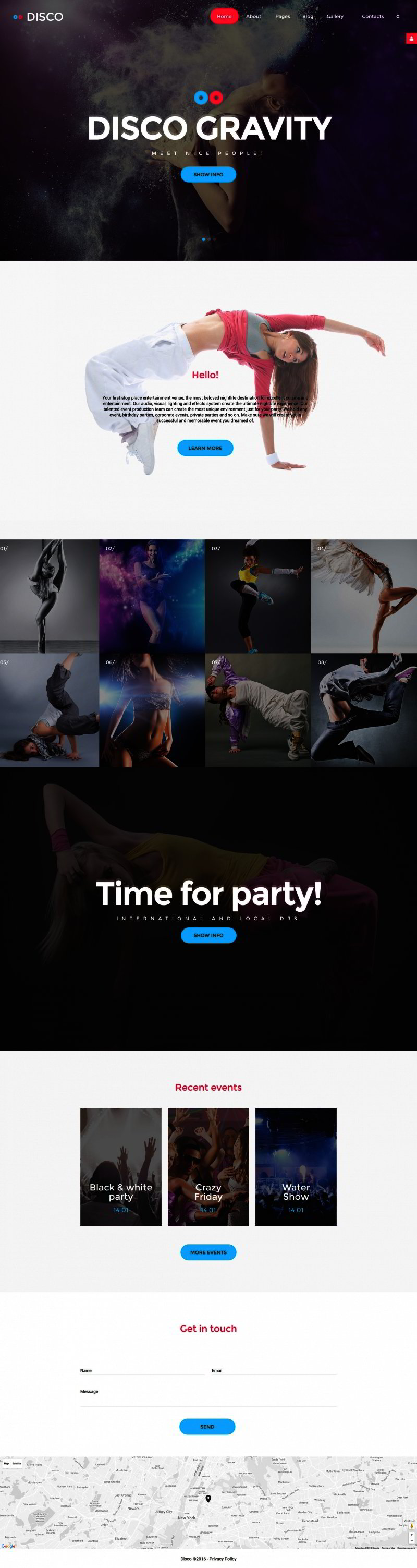 Disco Joomla Template