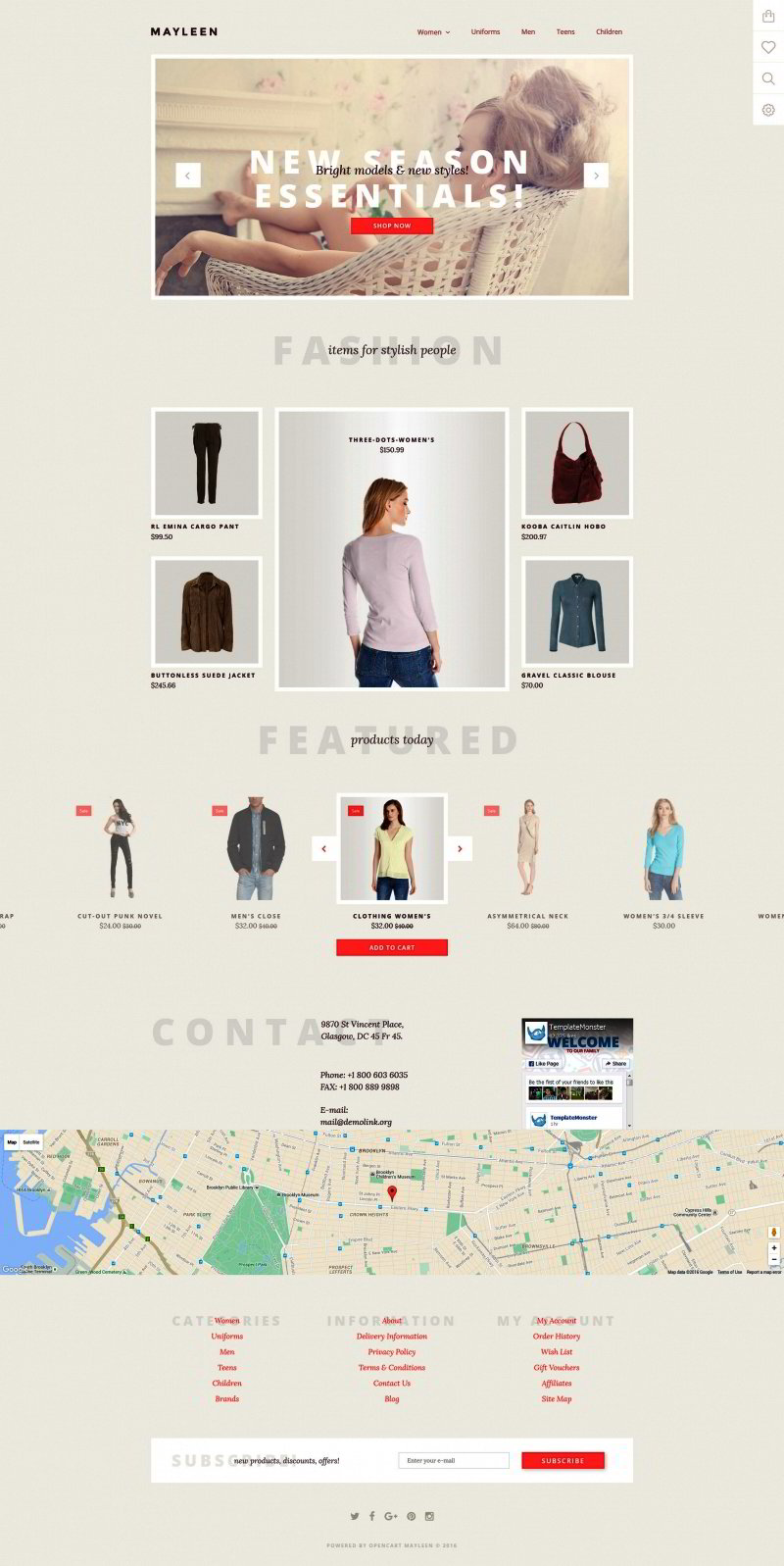 Fashion OpenCart Template