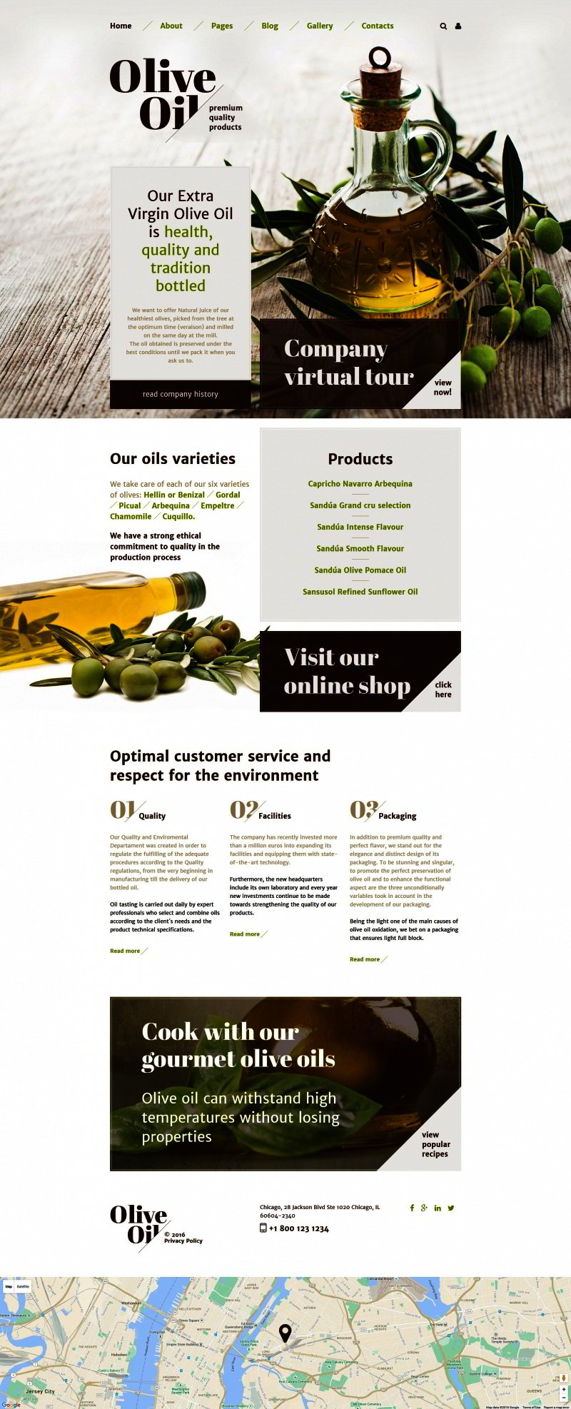 Food And Beverages Joomla Theme