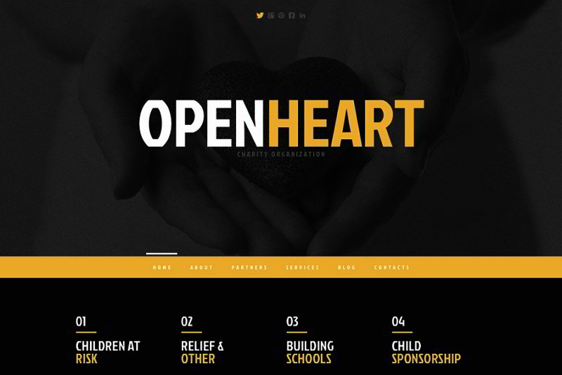 charity web template1