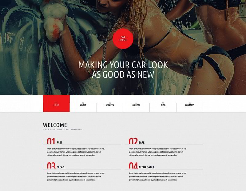Car Wash WordPress Theme