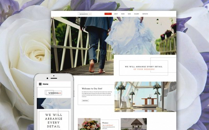 Wedding Joomla Template