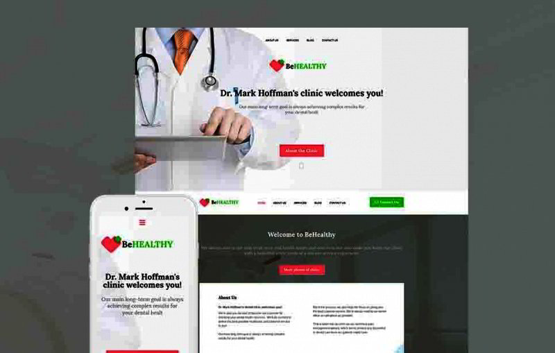 Medical Responsive Moto CMS 3 Template