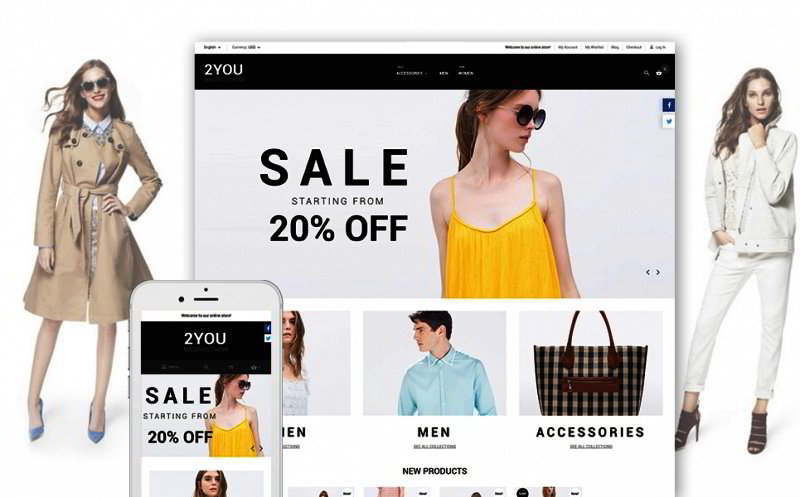 Fashion Clothes Magento Theme