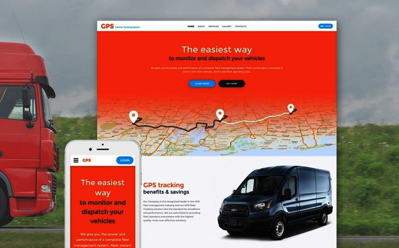 Logistics Website Template