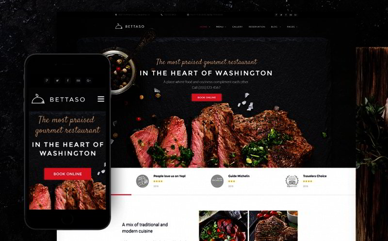 Barbecue Restaurant WordPress Theme