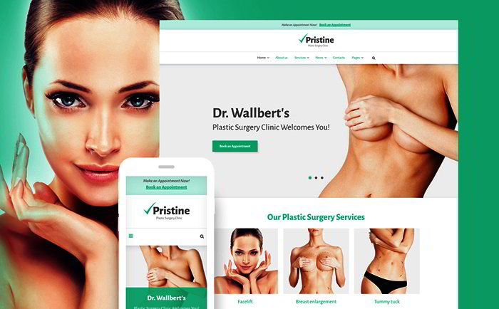  Plastic Surgery WordPress Theme 