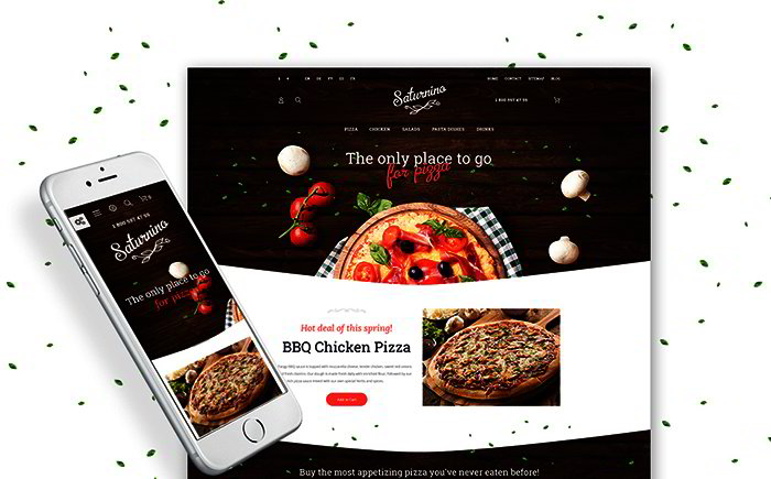  Pizza PrestaShop Theme