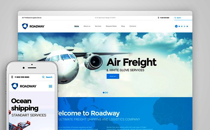  Logistics & Transportation Services WordPress Theme 