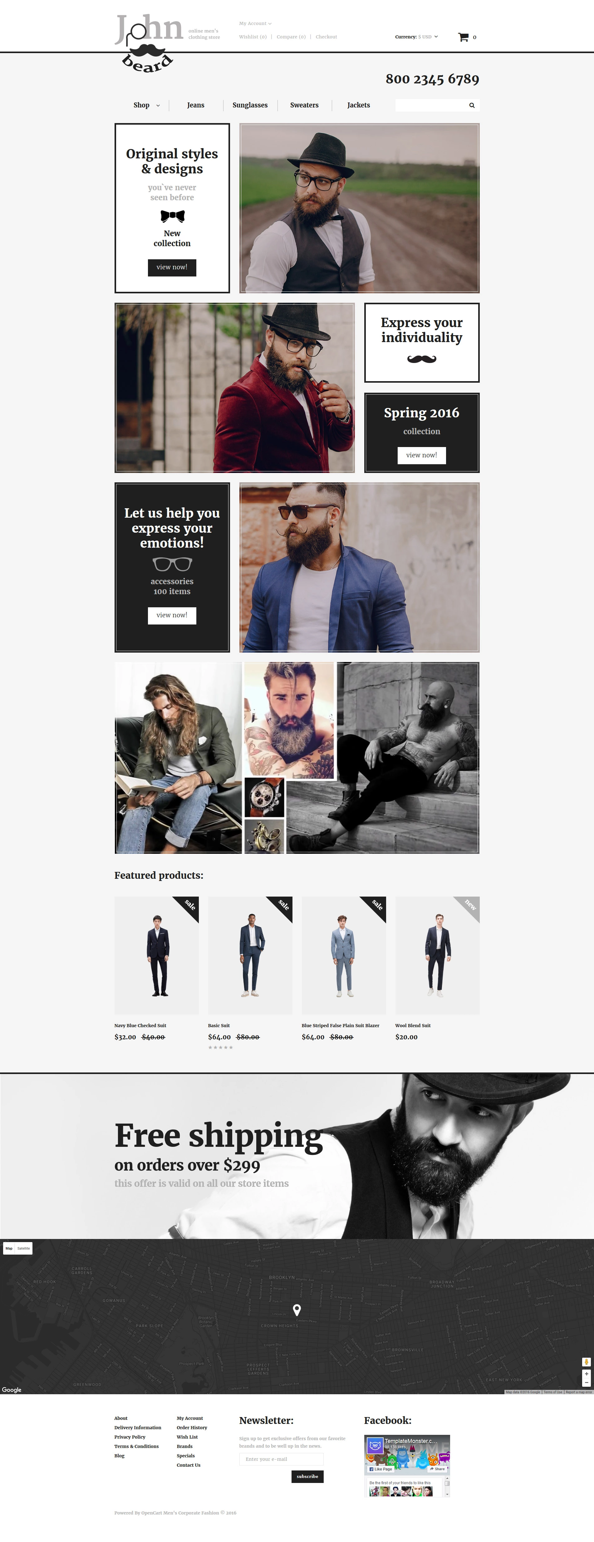 Fashion Store OpenCart Template