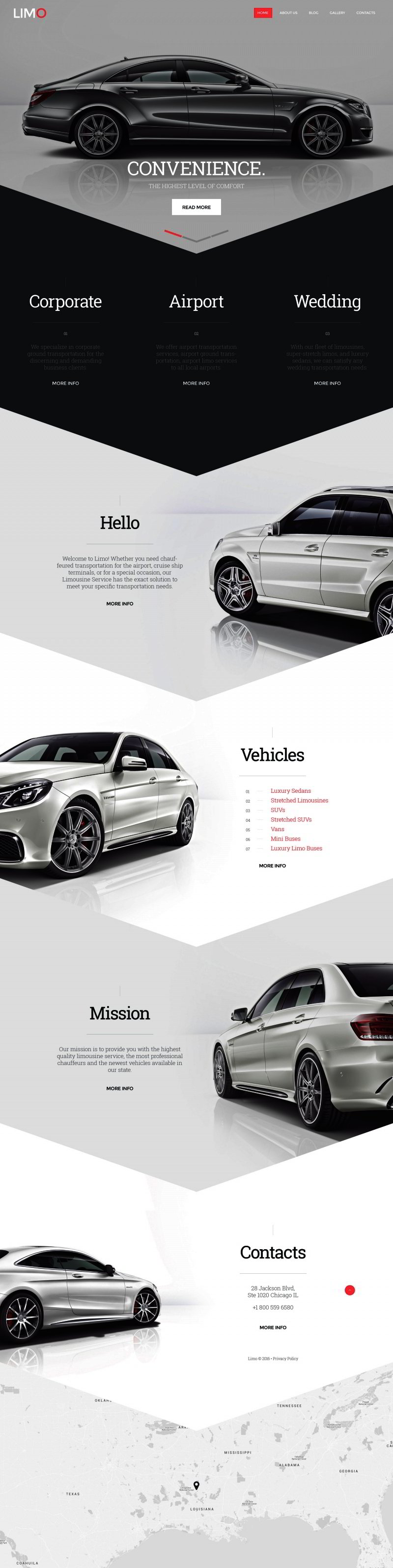 Limo Website Template
