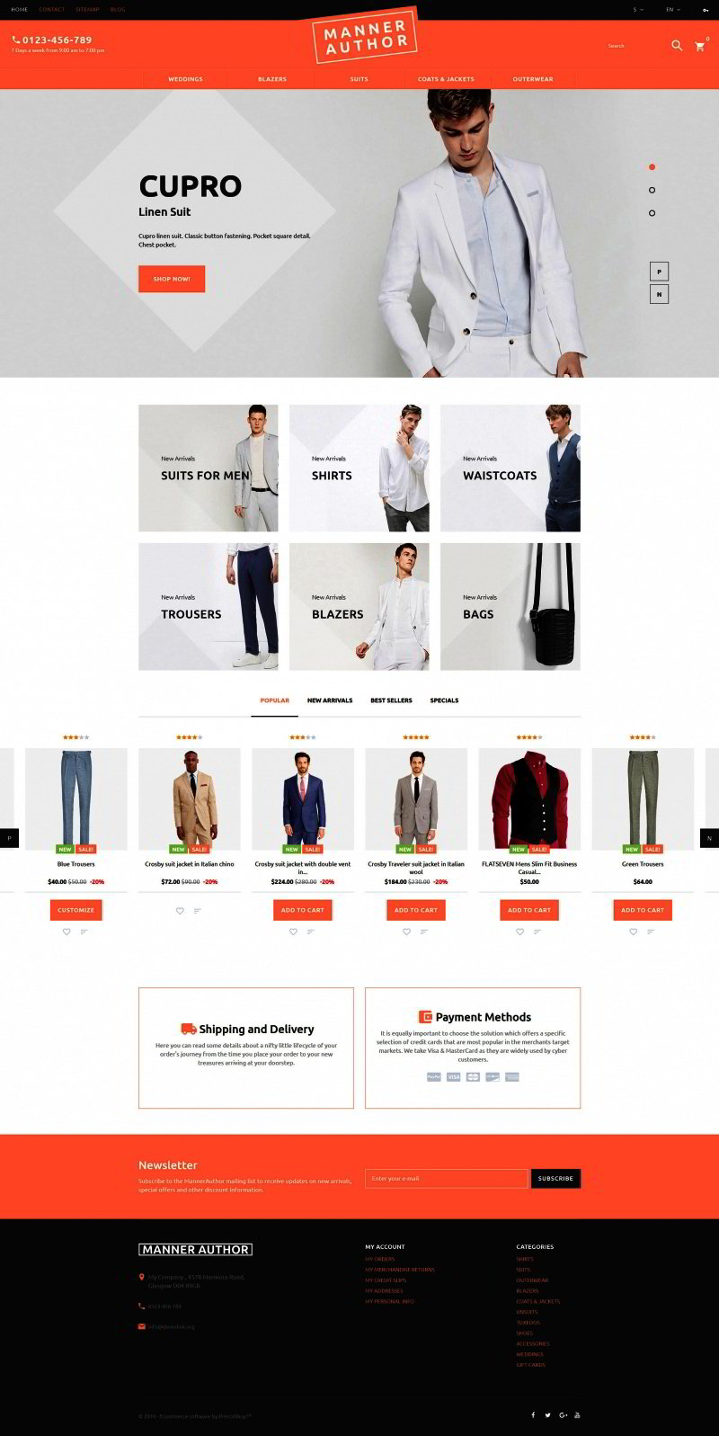 Clothes PrestaShop Theme