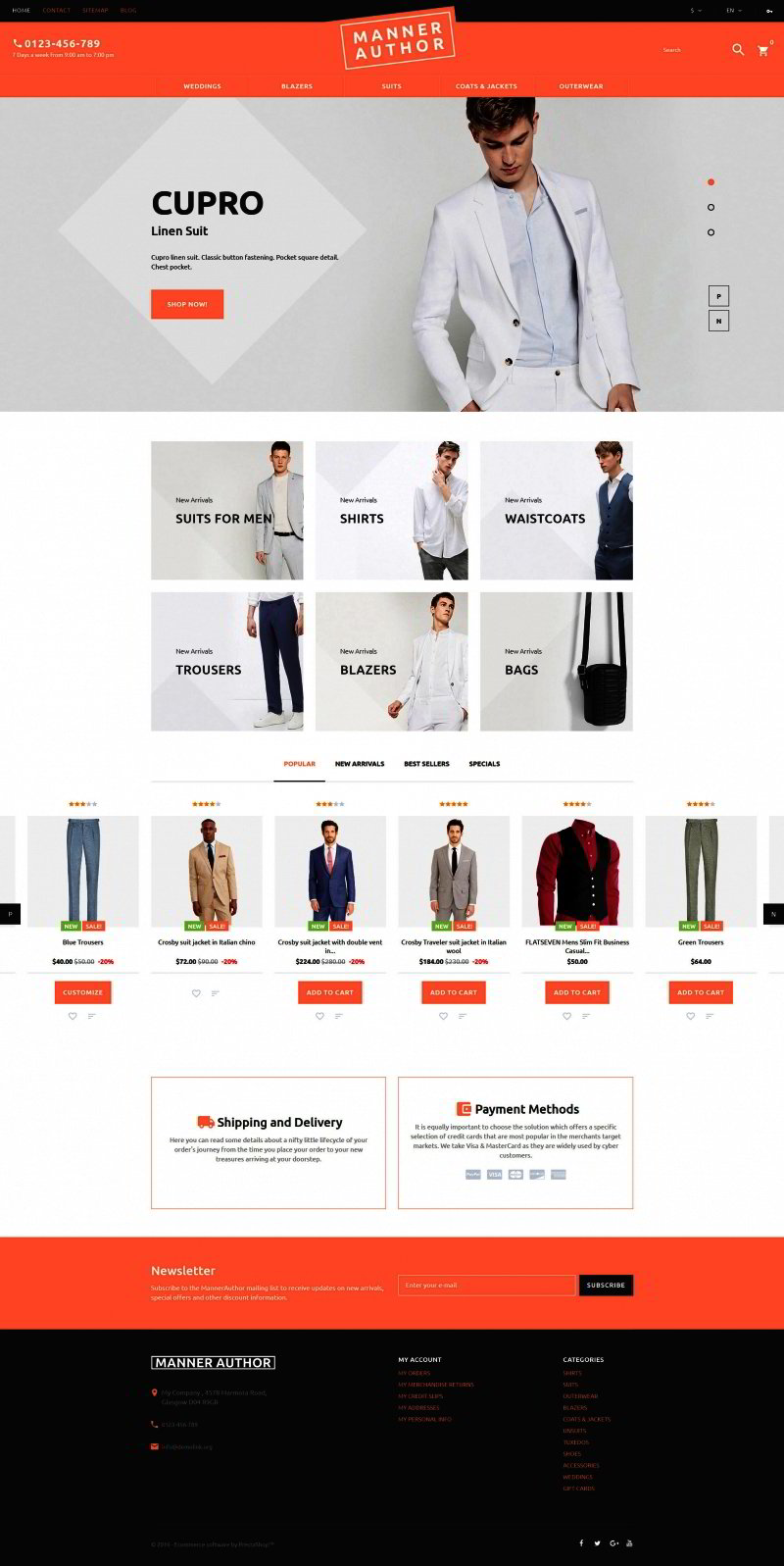 Clothes PrestaShop Theme