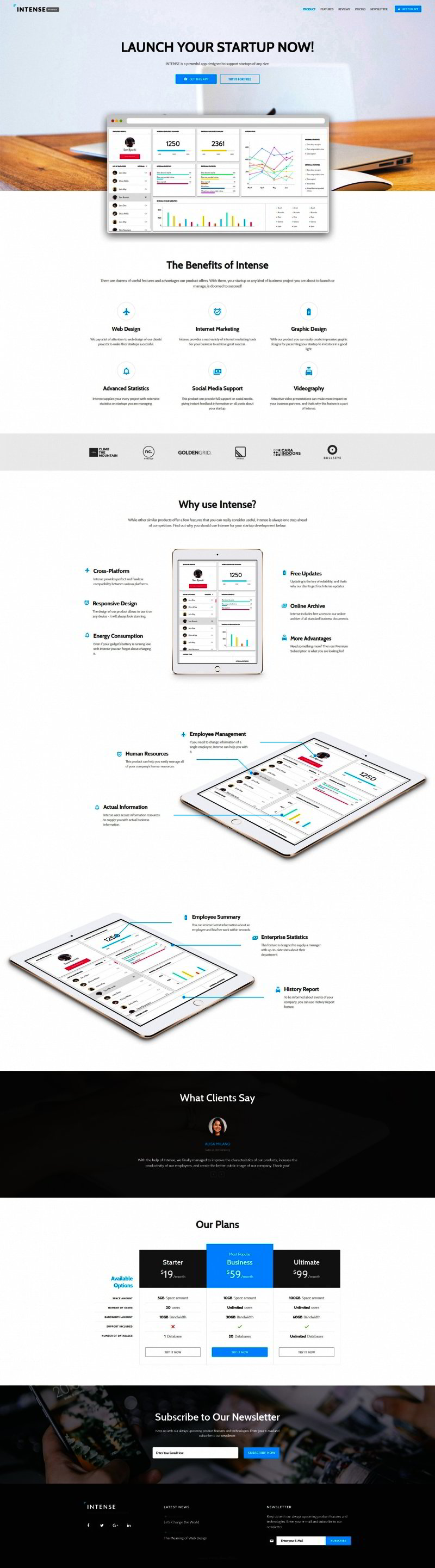 Landing Page Template