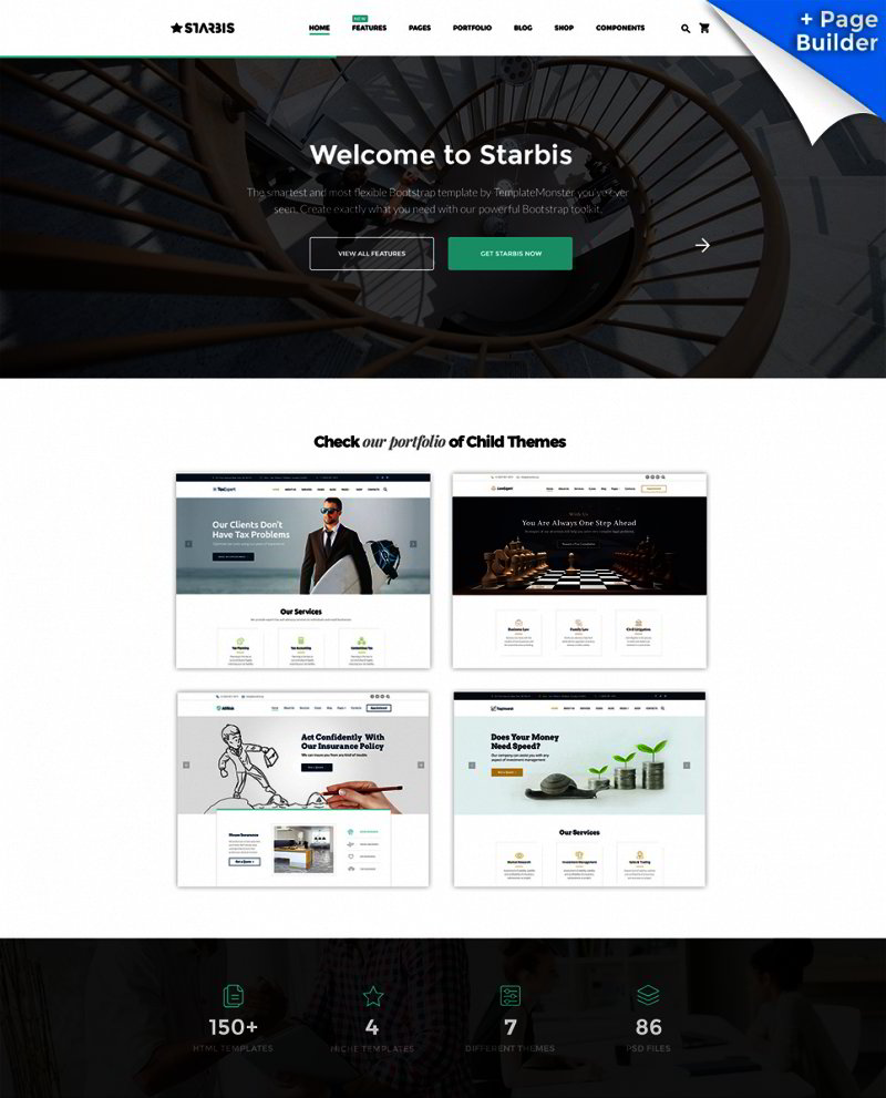 Starbis - Multipurpose Website Template For Business