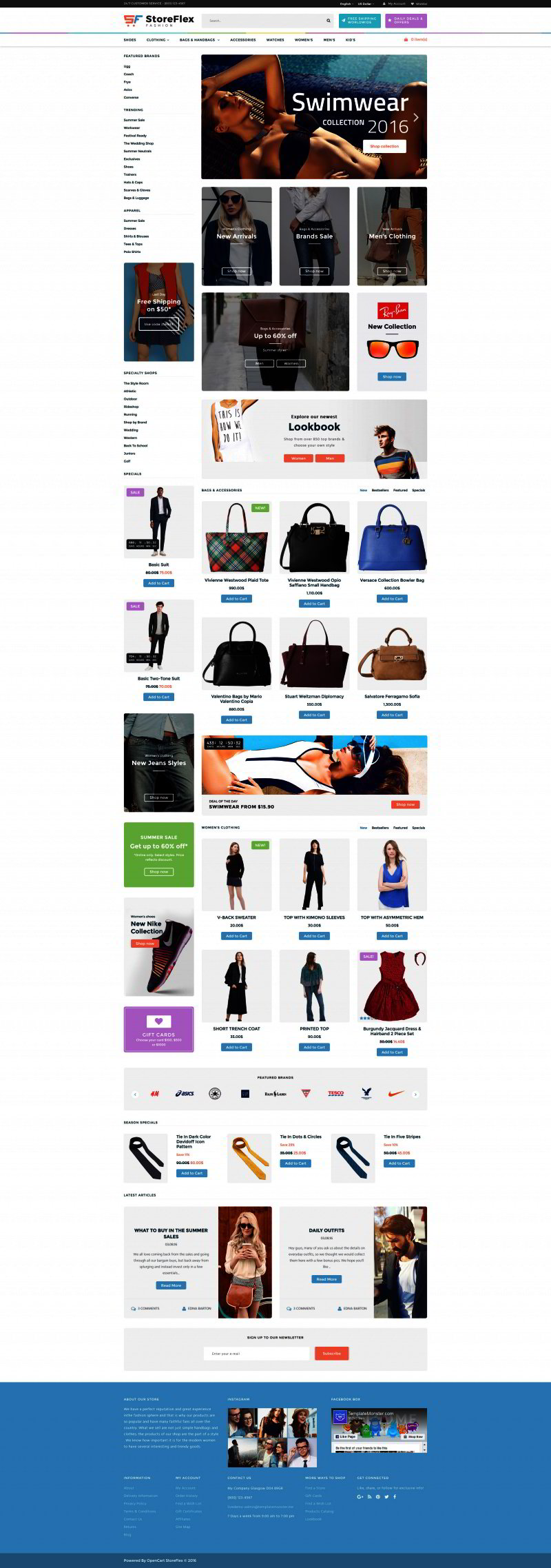 StoreFlex - Responsive Multipurpose OpenCart Template + RTL