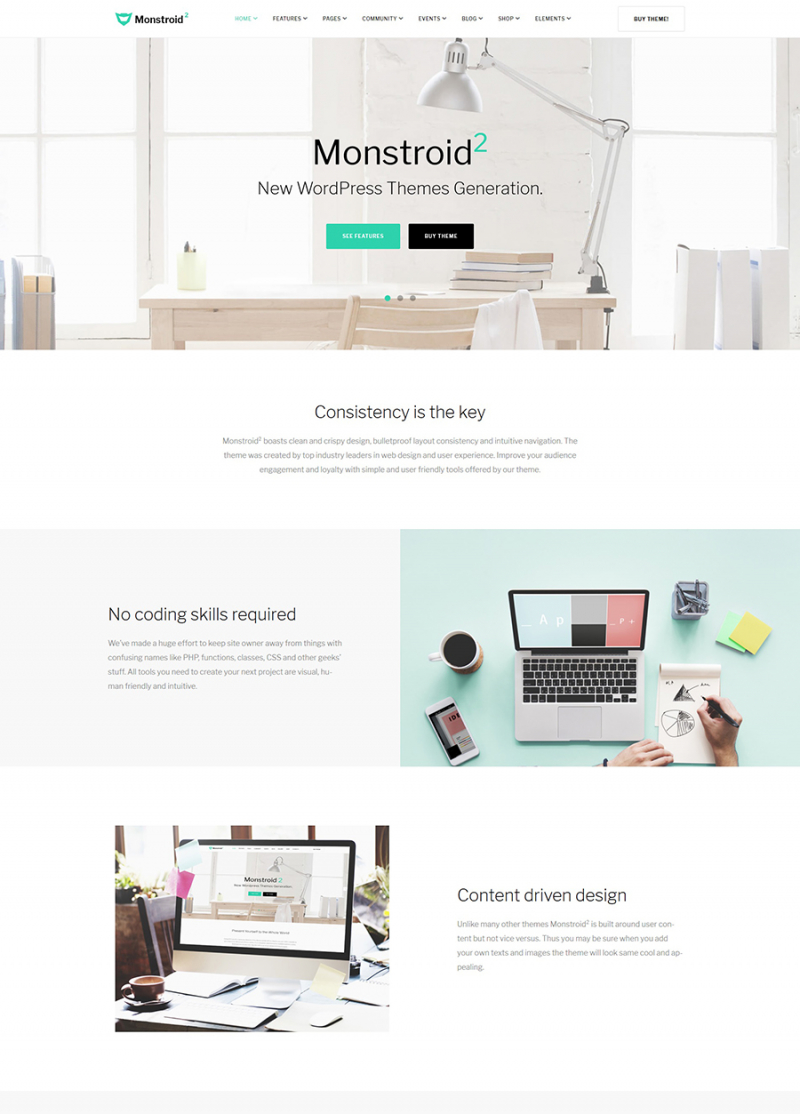 Monstroid2 - Multipurpose WordPress Theme