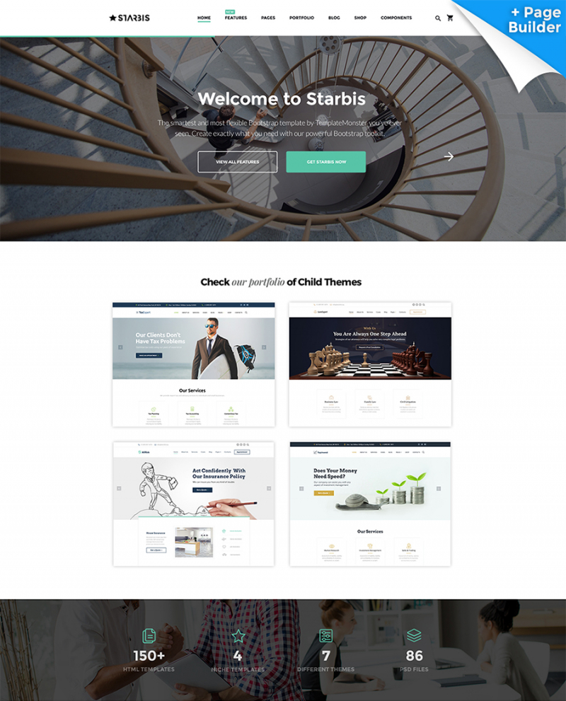 Starbis - Multipurpose Website Template For Business