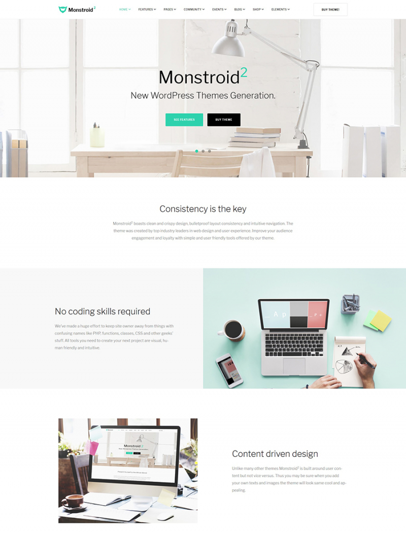 Monstroid2 - Multipurpose WordPress Theme