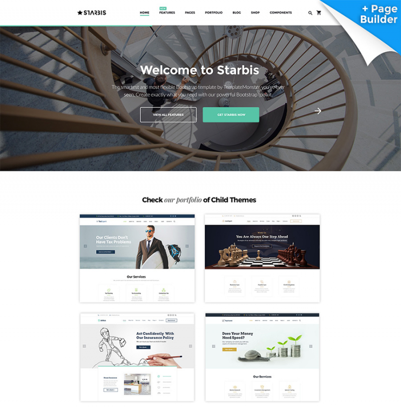 Starbis - Multipurpose Website Template For Business