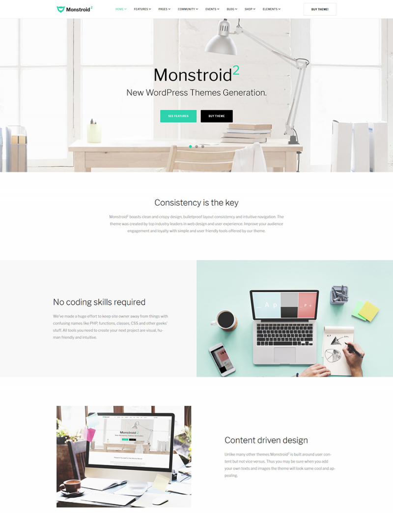 Monstroid2 - Multipurpose WordPress Theme