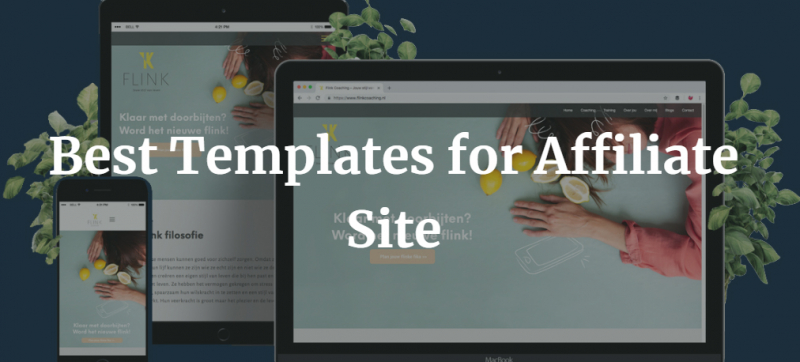 Affiliate Marketing WordPress Website Templates