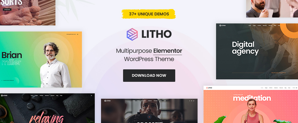 Litho - Multipurpose Elementor WordPress Theme