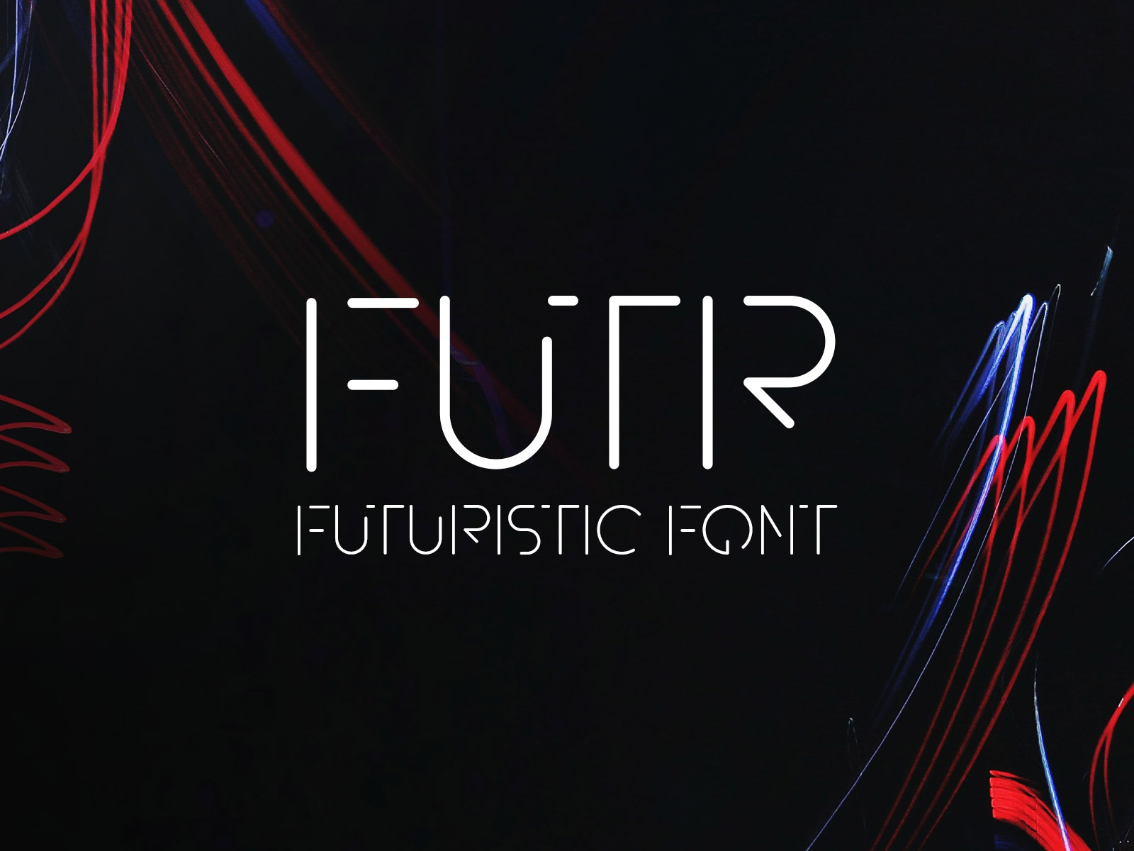 Futr Futuristic Font