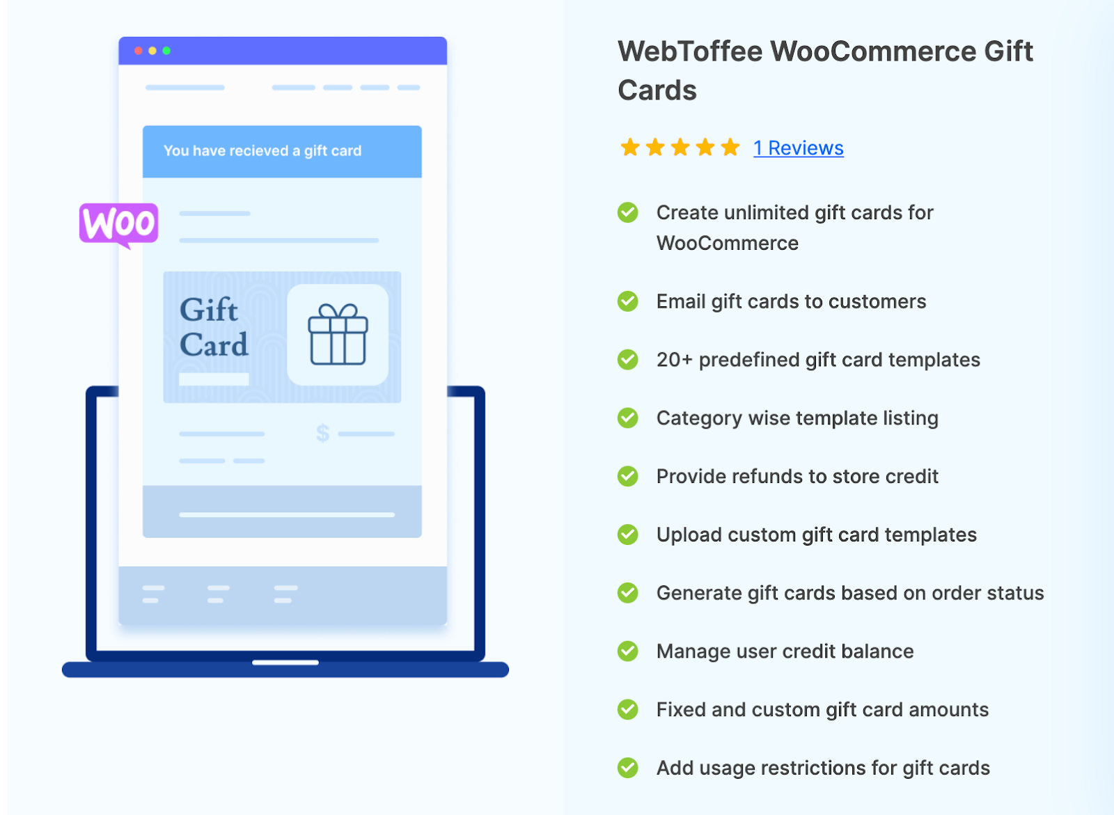 1. WebToffee WooCommerce Gift Cards